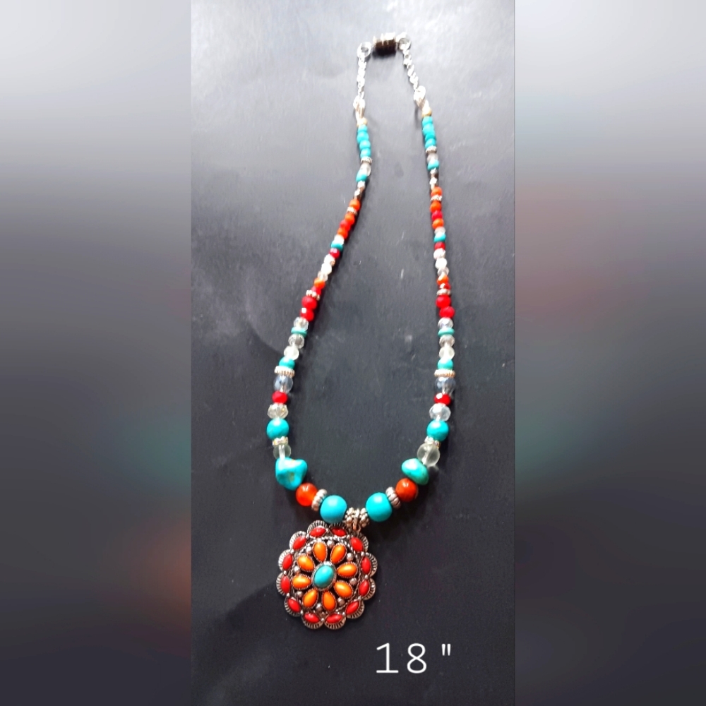 Southwestern turquoise necklace